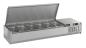 Preview: AUFSATZVITRINE EDELSTAHL DECKEL 1/3 GN x 6