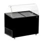Preview: SPEISEISVITRINE JAVA SCHWARZ 8x5 LTR