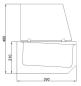 Preview: AUFSATZVITRINE 6X 1/3 GN