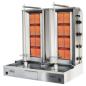 Preview: Dönergrill Gyrosgrill Hakiki 4+4 Spießgrill für 2x70KG (Erdgas) inkl. Propangasdüsen
