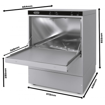 Preview: GESCHIRRSPÜLMASCHINE FRONTBEDIENUNG ENT 500-230