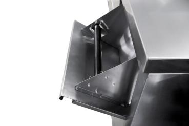 Preview: EDELSTAHL KAFFEE ARBEITSTISCH 1000X600X1150