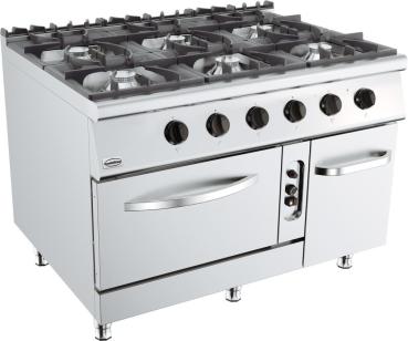 BASE 900 GASHERD 6 BR. MIT GASBACKOFEN