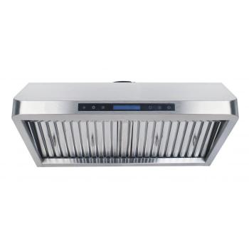 ECO Wandhaube mini inkl. Regler und Motor 900x560x250 mit LED