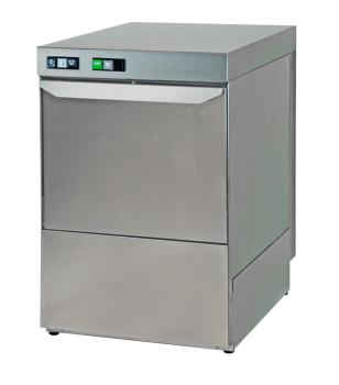 SL GESCHIRRSPÜLMASCHINE FRONTBEDIENUNG 500-400 DP DDE  MIT ABWASSERPUMPE UND SPÜLMITTELDOSIERER
