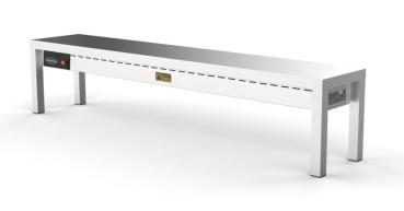 AUFSATZBORD KERAMISCH BEHEIZT 1 STUFIG 2000  6 HEATERS OF 250W