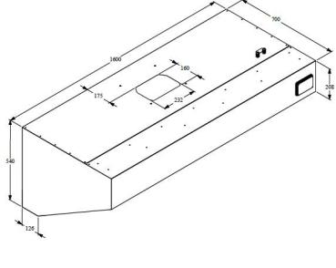 Preview: 700 WANDHAUBEN KOMPLETT 1600