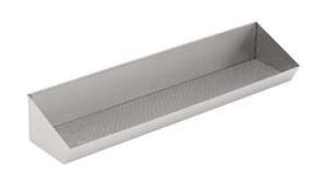 EDELSTAHL POMMES FRITESBEHÄLTER 1200