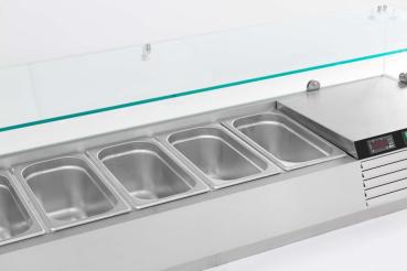 Preview: AUFSATZVITRINE 1/3 GN x 6