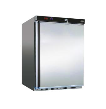 TIEFKÜHLSCHRANK EDELSTAHL 1 TÜR