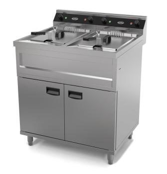ELEKTRO FRITEUSE 2X12L 2X9KW