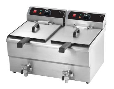 ELEKTRO TISCHFRITEUSE 2X10 L