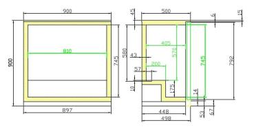 Preview: BARKÜHLER SCHWARZ 2 TÜREN