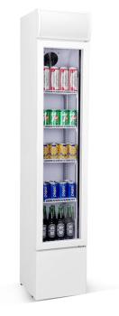KÜHLSCHRANK GLASTÜR SCHMALL
