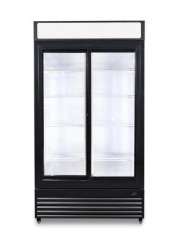 Preview: KÜHLSCHRANK MIT SCHIEBEGLASTÜREN BEZ-750 SL