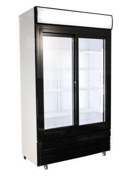 KÜHLSCHRANK MIT SCHIEBEGLASTÜREN BEZ-780 SL