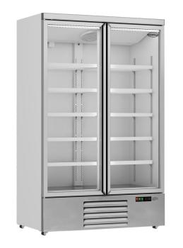 KÜHLSCHRANK 2 GLASTÜREN JDE-1000R