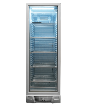 Preview: TIEFKÜHLSCHRANK 1 GLASTÜR 382L