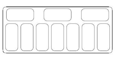 Preview: SPEISEISVITRINE CURACAO 10X5 LTR