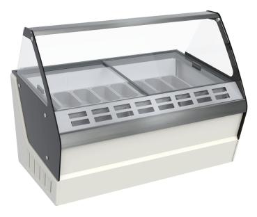 SPEISEISVITRINE HAWAI 16X 5LTR  *TRANSPORT AUF ANFRAGE*