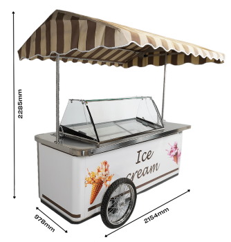 Preview: SPEISEISWAGEN RHODOS 9X5 LTR