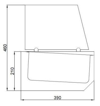 Preview: AUFSATZVITRINE 10X 1/3 GN