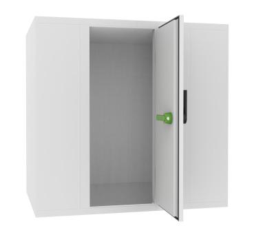 Preview: KÜHL UND FRIERZELL 2100x2100x2200 - 120 MM  *TRANSPORT AUF ANFRAGE*