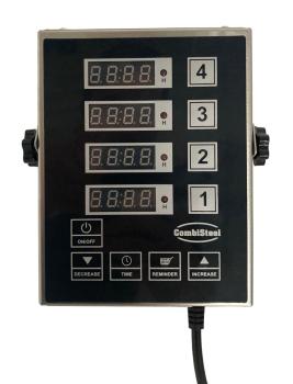 DIGITALER KÜCHENTIMER 4 KANÄLE DKT-4