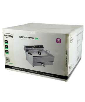 Preview: ELEKTRO TISCHFRITEUSE 25L - MIT ABFLUSSVENTIL