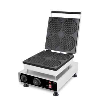 WAFFELEISEN 4ST RUNDE WAFFELN