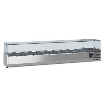 AUFSATZVITRINE 1/4 GN x 10