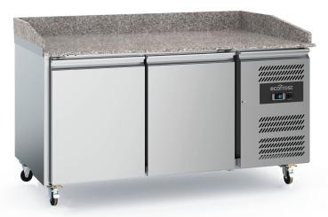 EcoFrost PIZZATISCH MIT RÄDERSATZ | (° C) +2 / +8 | 2 TÜREN