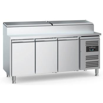 EcoFrost SALADETTE 8x1/3GN | (° C) +2 /+8 | 3 TÜREN