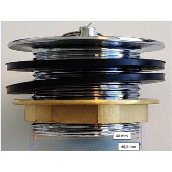 Skyrainbow Spültisch aus Edelstahl, zwei Becken links, 140 x 70