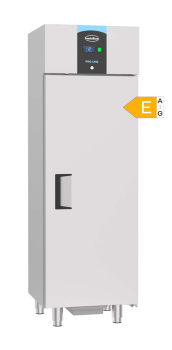 KÜHLSCHRANK EDELSTAHL 400 LTR STATIC