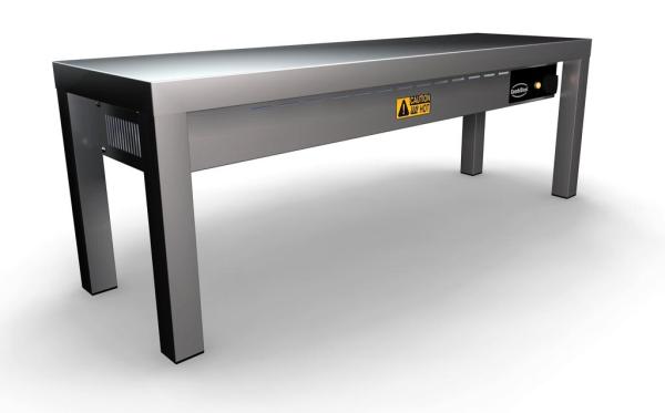 AUFSATZBORD KERAMISCH BEHEIZT 1 STUFIG 1000  3 HEATERS OF 250W