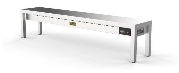 AUFSATZBORD KERAMISCH BEHEIZT 1 STUFIG 1600  4 HEATERS OF 250W