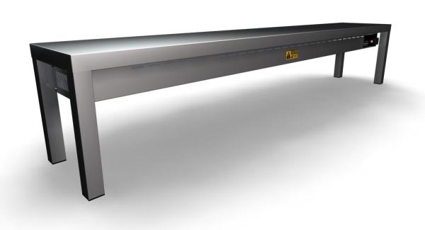 AUFSATZBORD KERAMISCH BEHEIZT 1 STUFIG 1800  5 HEATERS OF 250W