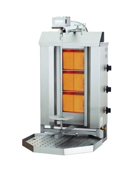 GYROS GASGRILL  MOTOR POSITION OBEN 3 HEIZZONEN