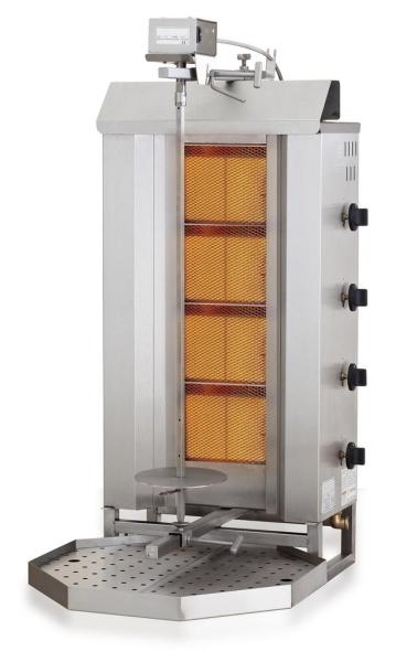 GYROS GASGRILL  MOTOR POSITION OBEN 4 HEIZZONEN