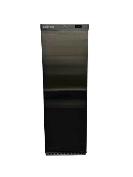 KÜHLSCHRANK EDELSTAHL 1 TÜR 600L