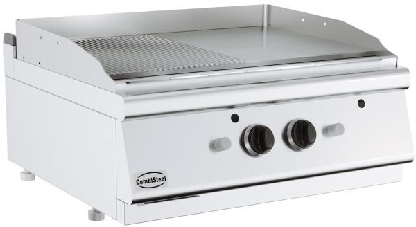 BASE 700 GAS GRILLPLATTE CHROM/GERILLT