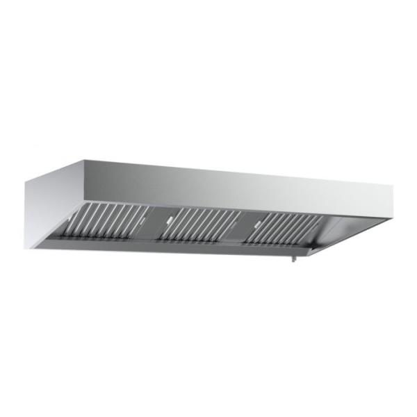 ECO Wandhaube TYP B Schräg 2000x1100x400 mit LED