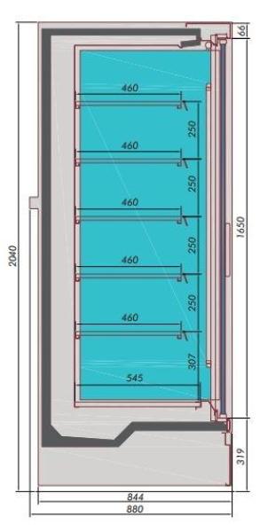 WANDKÜHLUNG MIKE 3.8  *TRANSPORT AUF ANFRAGE*