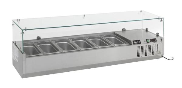AUFSATZVITRINE 1/3 GN x 4