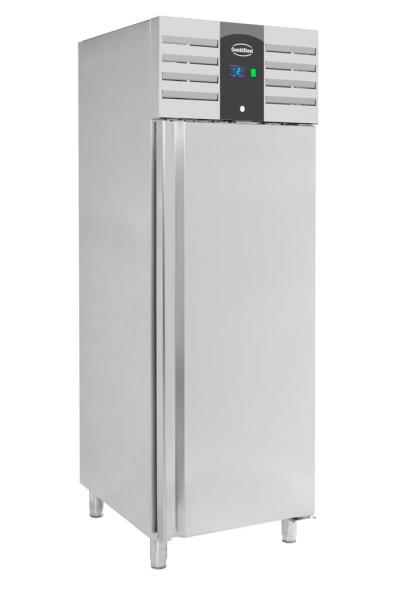 KÜHLSCHRANK EDELSTAHL 1 TÜR