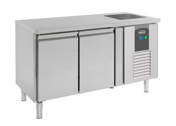 700 KÜHLTISCH SPÜLBECKE 2 TÜREN