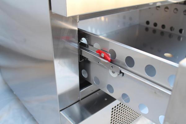 KÜHL-/TIEFKÜHLTISCH UMSCHALTBAR 2 SCHUBLADEN 6X 1/1GN