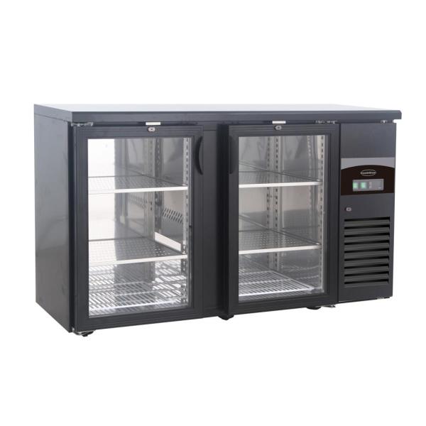 BARKÜHLER SCHWARZ 2 GLASTÜREN