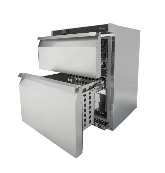 KÜHLSCHRANK RFS 2 SCHUBLADEN